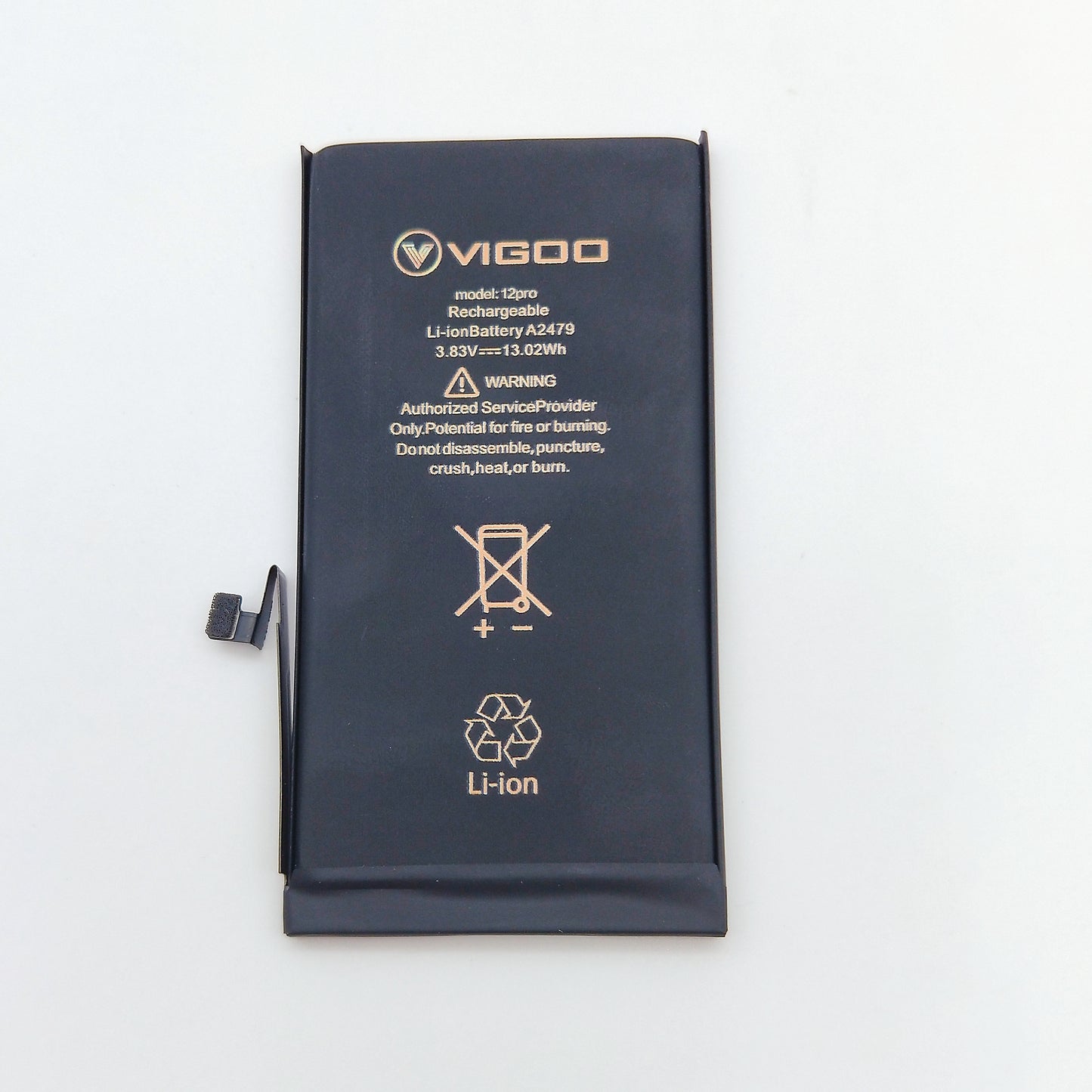 VIGOO High Capacity Battery for iPhone 12 Pro - 2815mAh
