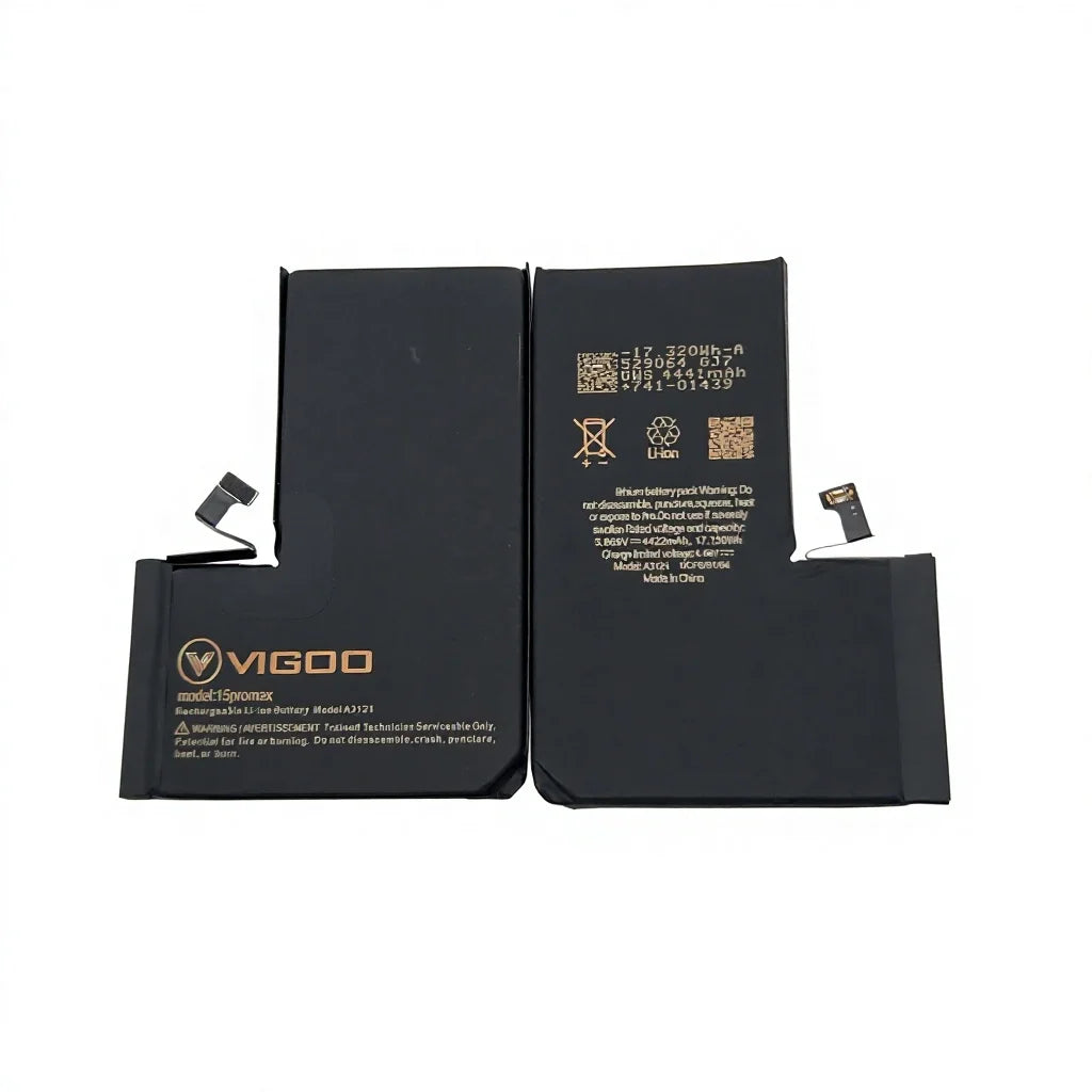 VIGOO High Capacity Battery for iPhone 15 Plus - 4383mAh