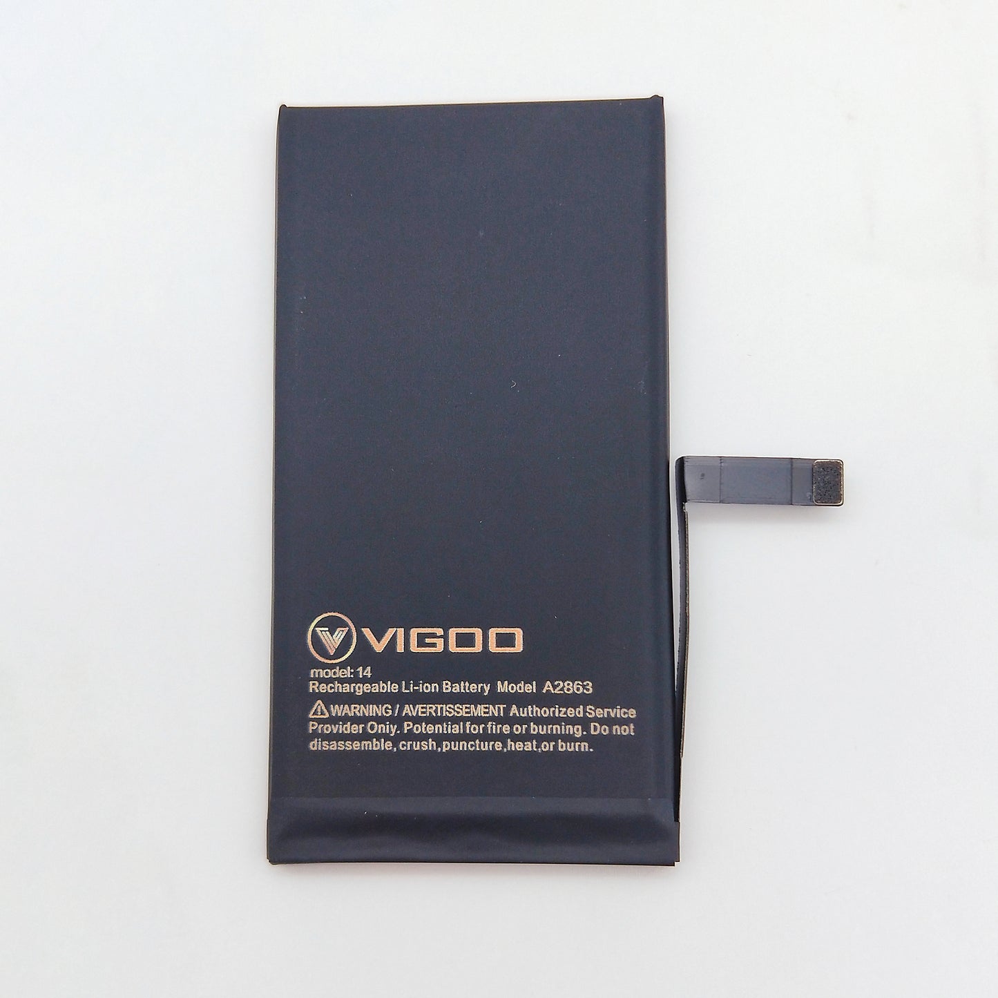VIGOO High Capacity Battery for iPhone 14 - 3279mAh