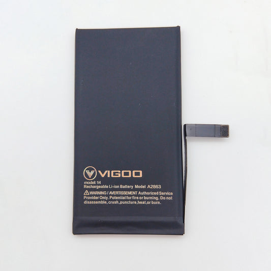 VIGOO High Capacity Battery for iPhone 14 - 3279mAh