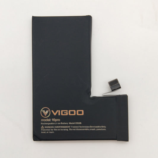 VIGOO High Capacity Battery for iPhone 16 Pro - 3582mAh