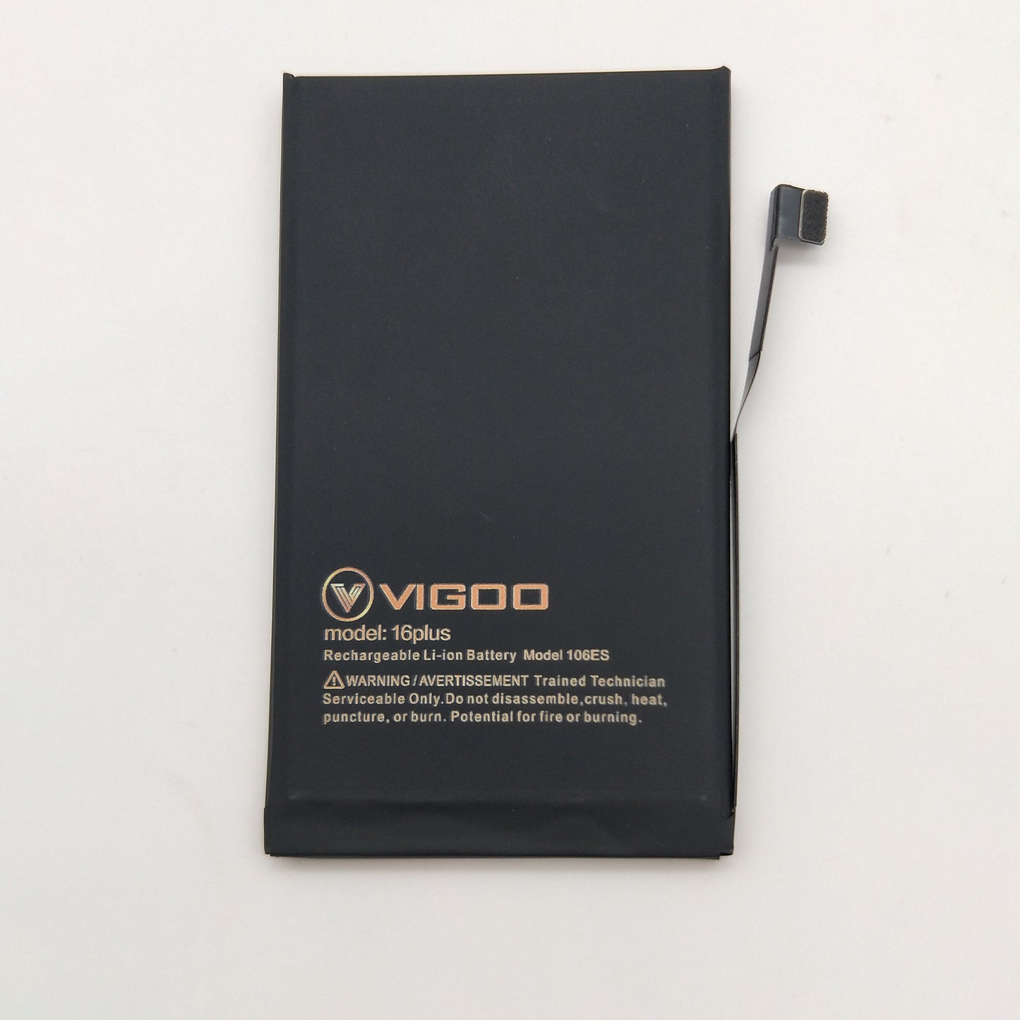 VIGOO High Capacity Battery for iPhone 16 Plus - 4674mAh