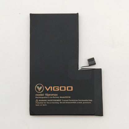 VIGOO High Capacity Battery for iPhone 16 Pro Max - 4676mAh