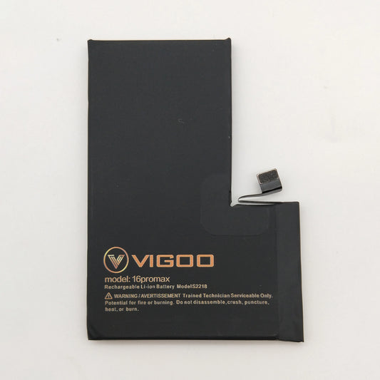 VIGOO High Capacity Battery for iPhone 16 Pro Max - 4676mAh
