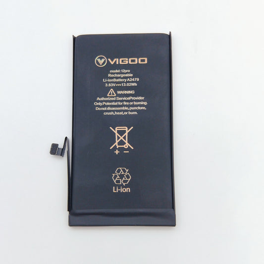 VIGOO High Capacity Battery for iPhone 12 Pro - 2815mAh